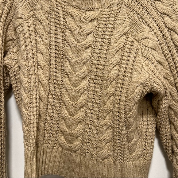 A new day extra small, mock neck, cable knit sweater - Picture 2 of 3